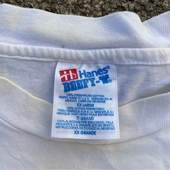 Vintage Beer Tee Burbank Mug Club, Single Stitch, Vintage Hanes (XXL) - Picture 7 of 12